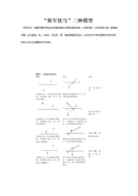 【专项练习】备战中考数学58种模型专练 12.“将军饮马”三种模型详解（含答案）