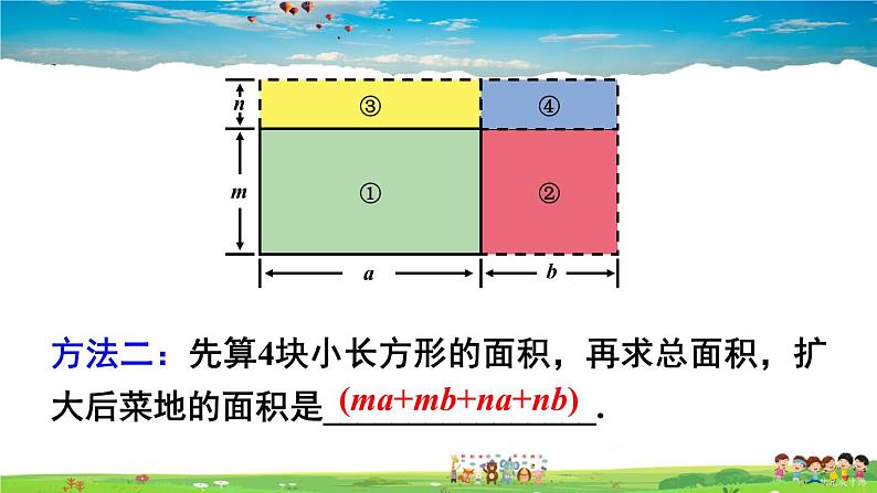 沪科版数学七年级下册 第8章 整式乘法与因式分解  3.多项式与多项式相乘【教学课件】第6页