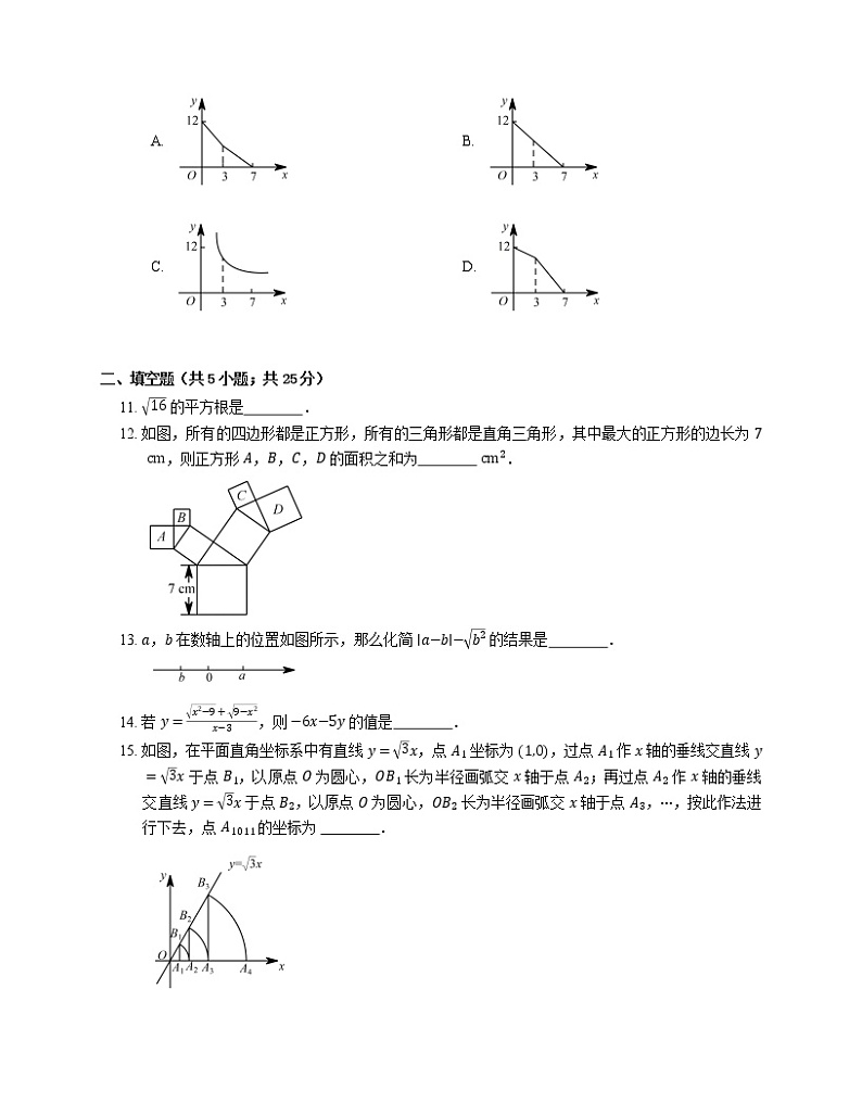 2015-2016学年深圳市南山区北大附中南山分校八上期中数学试卷02