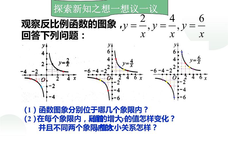 北师大版九年级数学上册《反比例函数的图象与性质》课件第4页