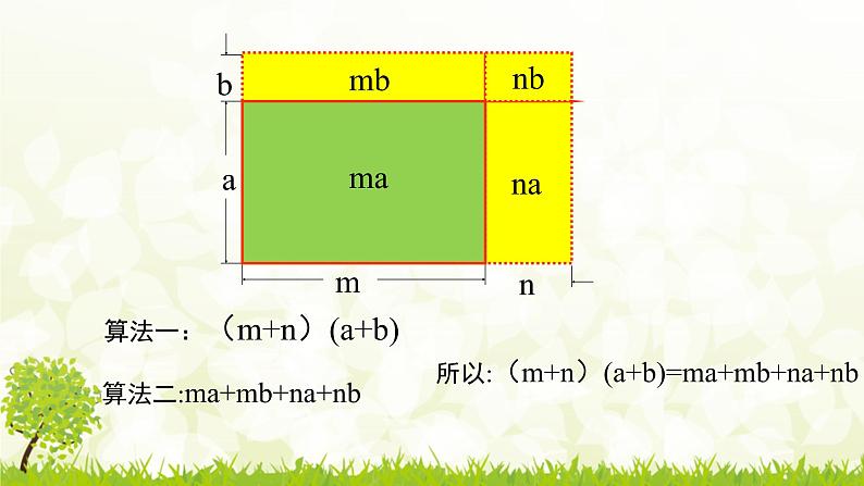 北师大版七年级数学下册 1.4.3 多项式乘多项式第8页