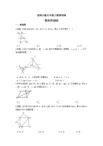 初中数学北师大版九年级上册第四章 图形的相似综合与测试达标测试