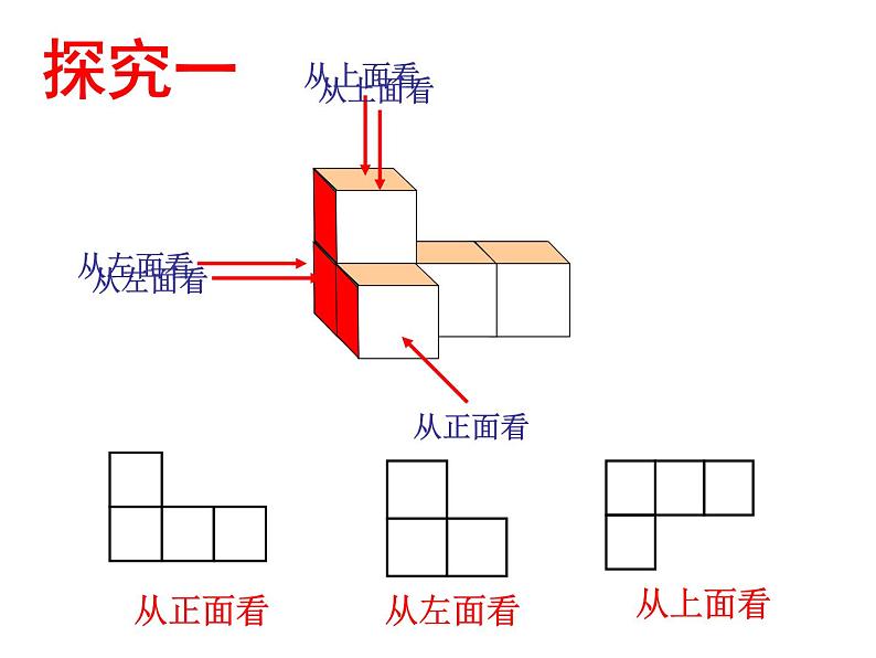 北师大版七年级数学上册 1.4 从三个方向看物体的形状（课件）第5页