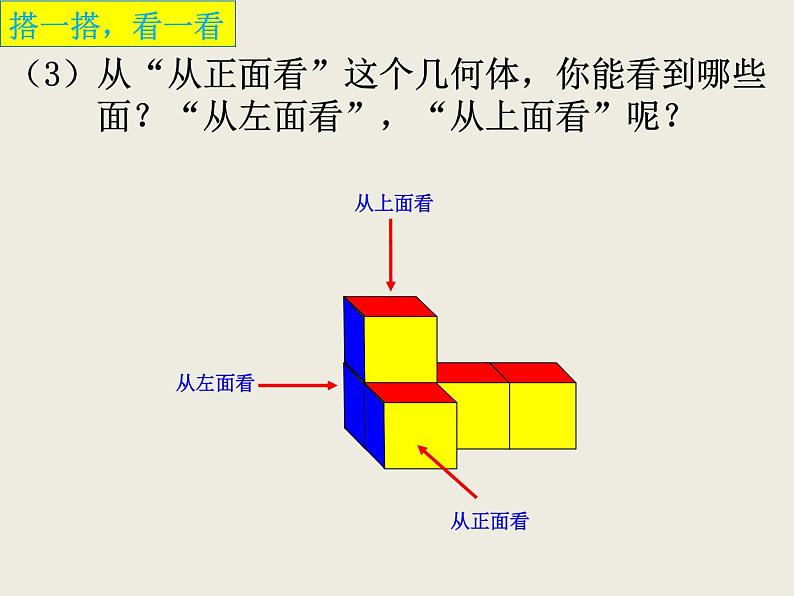 北师大版七年级数学上册 1.4  从三个方向看物体的形状（课件）第4页