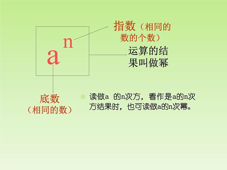 北师大版七年级数学上册 2.9 有理数的乘方_（课件）第5页