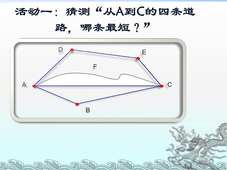 北师大版七年级数学上册 4.2 比较线段的长短(3)（课件）第3页