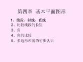 北师大版七年级数学上册 4.1 线段、射线、直线（课件）