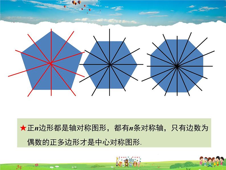 冀教版数学九年级下册29.5正多边形与圆【教学课件】08