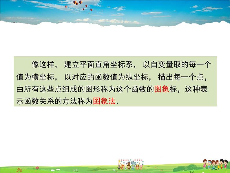 冀教版数学八年级下册  20.3函数的表示【教学课件】第5页