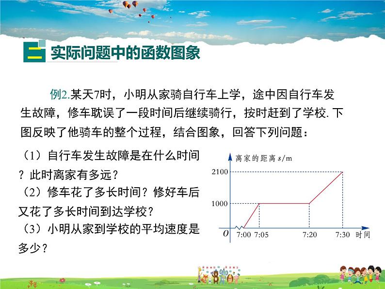 冀教版数学八年级下册  20.4函数的初步应用【教学课件】第8页