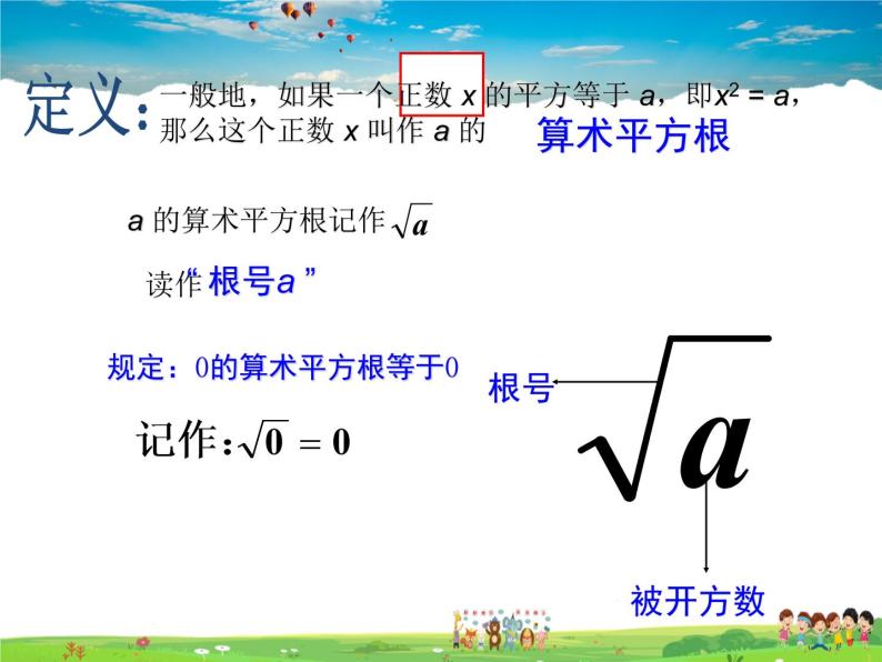 青岛版数学八年级下册7.1算术平方根【课件+教案】06