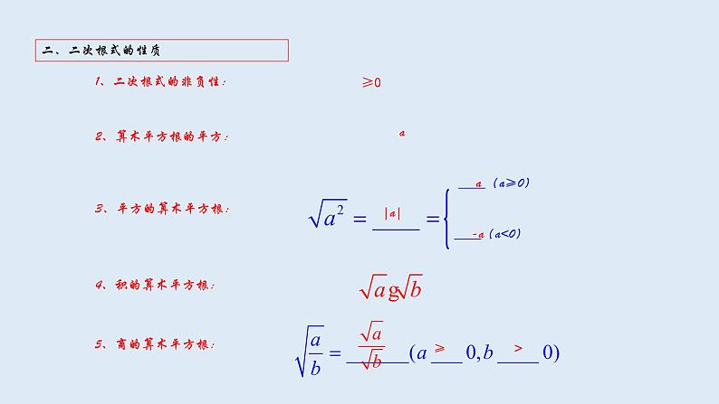 第21章 二次根式章节复习 2021-2022学年九年级数学上册（华东师大版）课件PPT第6页