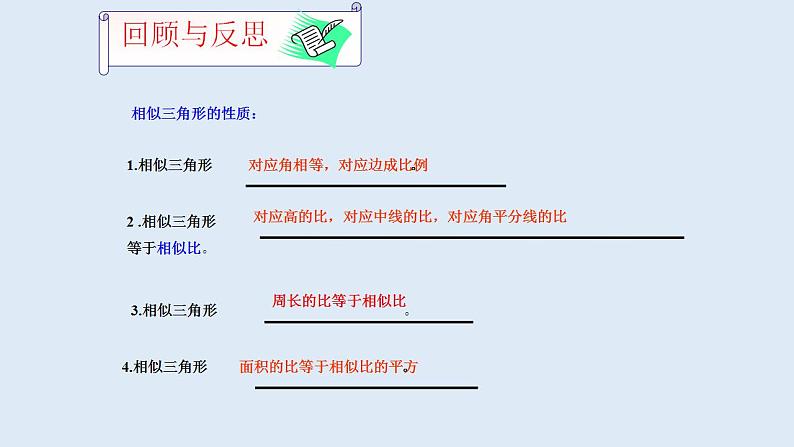 第23章 图形的相似章节复习 2021-2022学年九年级数学上册（华东师大版）课件PPT第3页