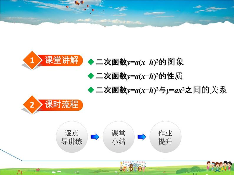 冀教版数学九年级下册   30.2.3  二次函数y=a(x-h)²的图像和性质【课件】02