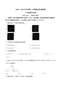 人教版·吉林省吉林市舒兰市2020-2021学年度第一学期期末八年级数学试卷（含答案）