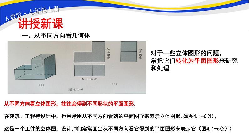 初中数学人教版七上4.1.1 立体图形与平面图形（第2课时）课件精品第4页