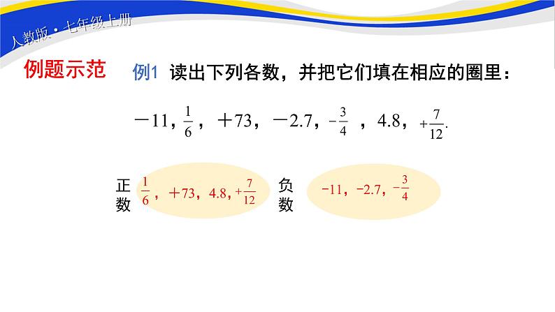 初中人教版七上1.1正数和负数 课件精品05