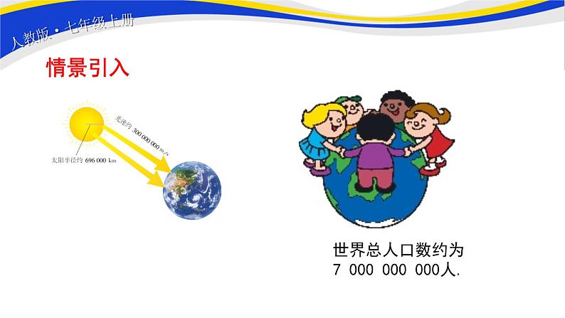 初中数学人教版七上1.5.2科学记数法 课件精品第2页