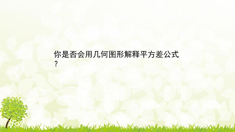 北师大版七年级数学下册 1.5.2   平方差公式的应用 课件+练习08