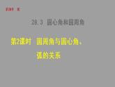 圓心角和圓周角PPT課件免費(fèi)下載
