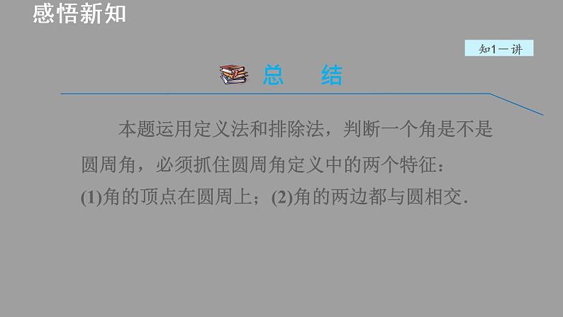 2021秋九年级数学上册第28章圆28.3圆心角和圆周角2圆周角与圆心角弧的关系授课课件新版冀教版20210922127第6页