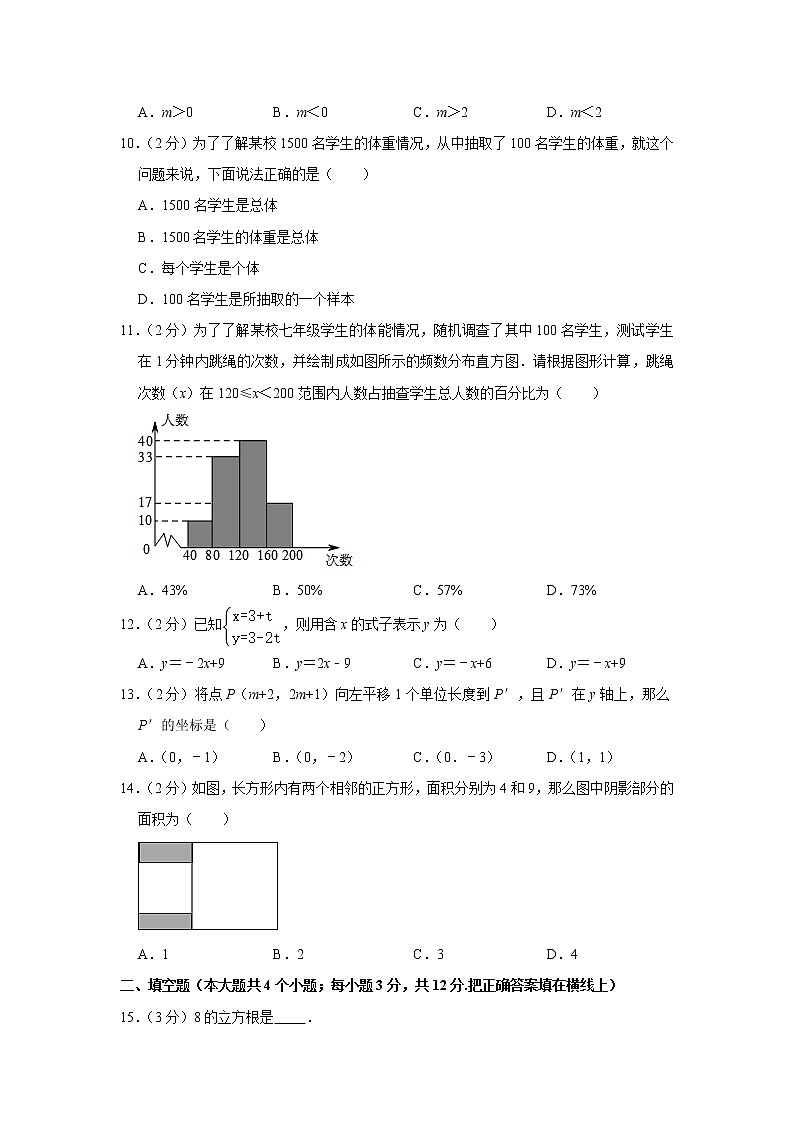 2018-2019学年河北省唐山市路北区七年级（下）期末数学试卷02