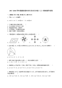 福建省福州市长乐市九年级（上）期末数学试卷（解析版）