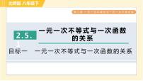 数学八年级下册5 一元一次不等式与一次函数习题课件ppt