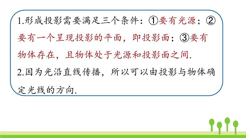 人教版数学九年级下册 29.1 投影 PPT课件08