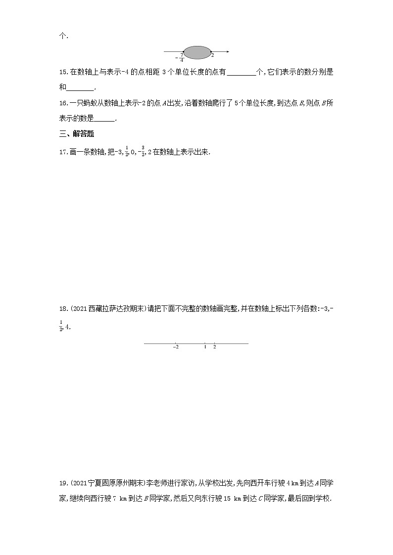03-1.2.2　数轴练习题第3页