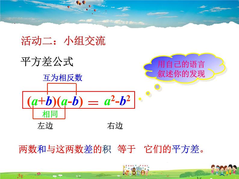 12.1平方差公式课件PPT06