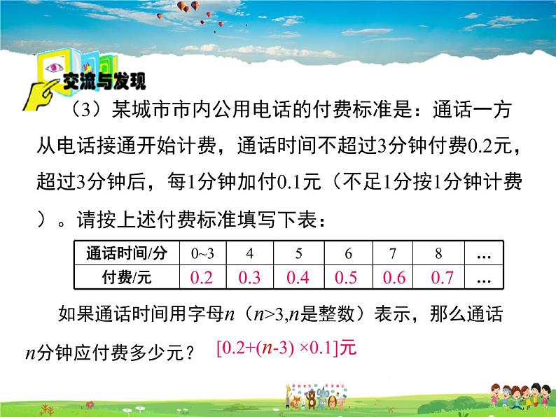 青岛版数学七年级上册  5.1 用字母表示数课件PPT第7页