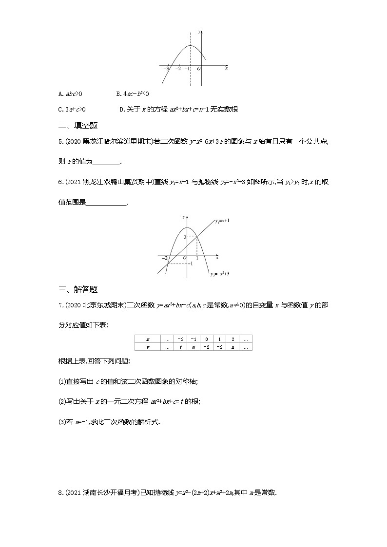 05-第二十二章22.2二次函数与一元二次方程练习题02