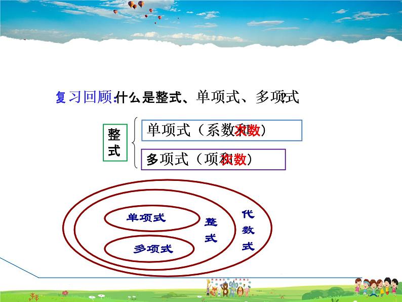 人教版数学七年级上册  2.2.3  整式的加减【课件】03