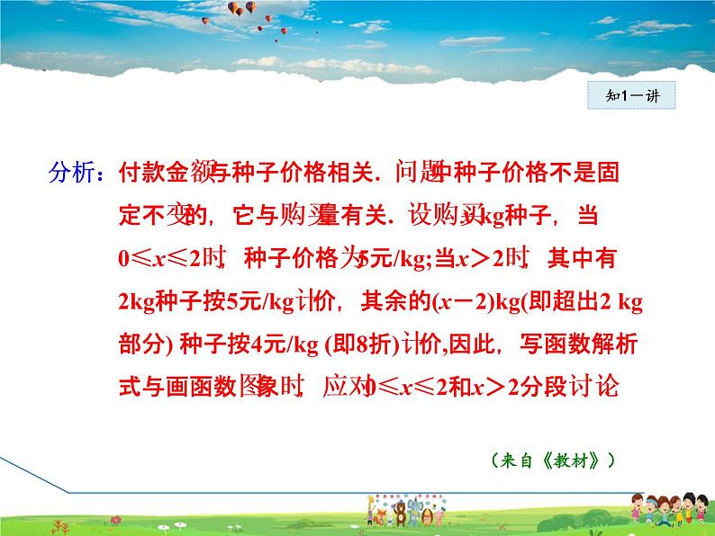 人教版数学八年级下册  19.2.7  含两个一次函数（图象）的应用【课件】第8页