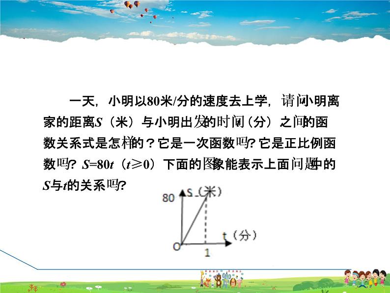 人教版数学八年级下册  19.2.8  一次函数与一元一次方程、不等式【课件】第3页