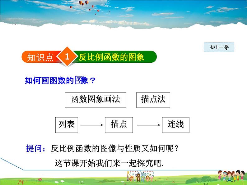 人教版数学九年级下册  26.1.2  反比例函数的图象和性质【课件】04