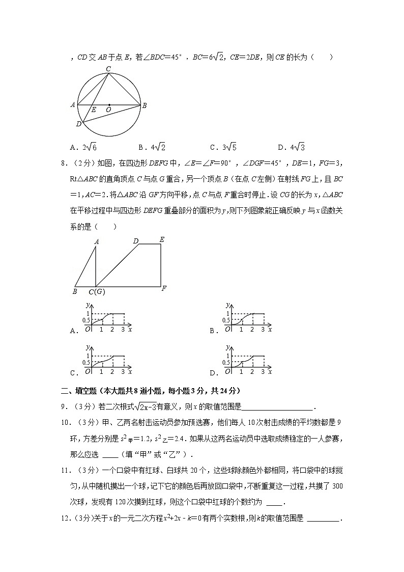 2021年辽宁省锦州市中考数学试卷02