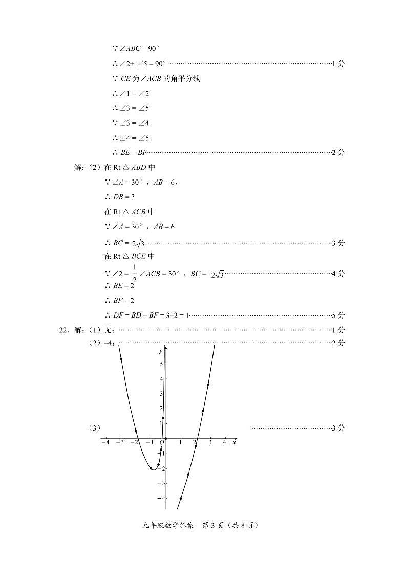 13-答案-通州区2020-2021九上期末数学第3页