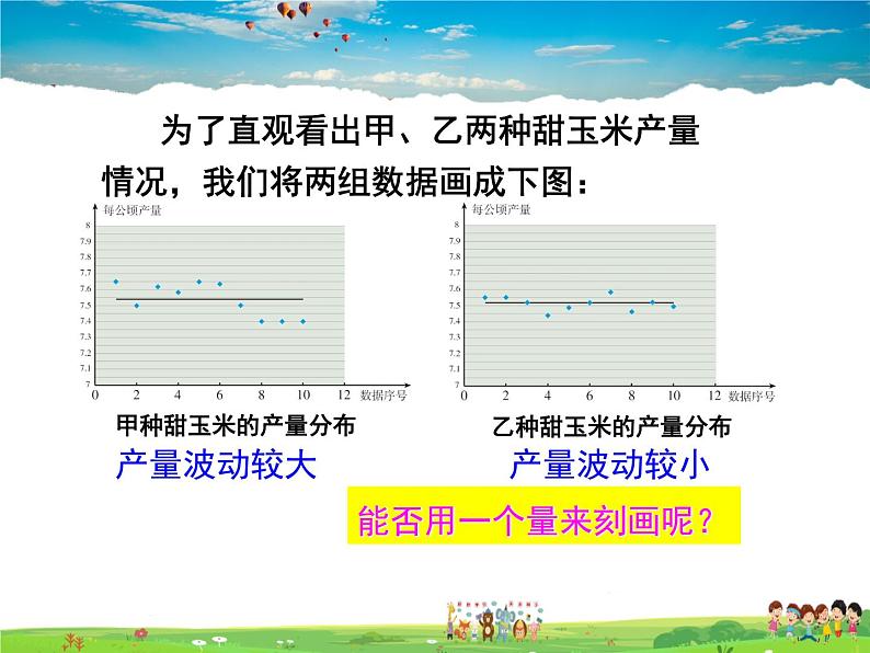 人教版数学八年级下册  20.2 数据的波动程度第1课时【课件】07