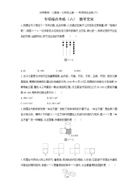 06-专项综合全练(六)数学文化-数学七年级上册人教版