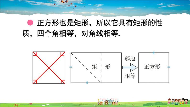 人教版数学八年级下册  18.2.3 正方形【课件】第5页