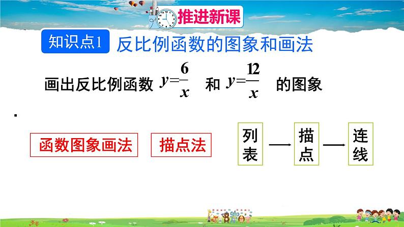 人教版数学九年级下册  26.1.2 反比例函数的图象和性质  第1课时 反比例函数的图象和性质（1）【课件】05