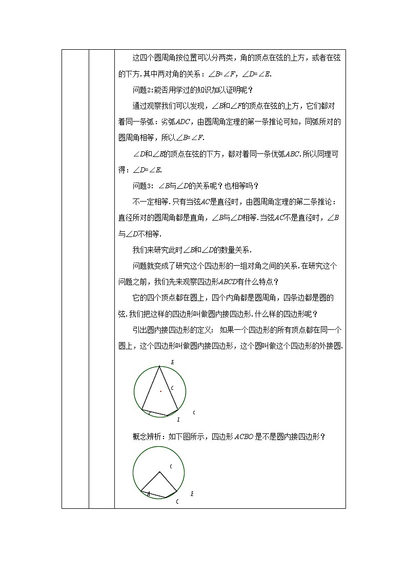【精选备课】2021秋人教版数学九年级上册 24.1.4 圆周角（第2课时） 教学设计第2页