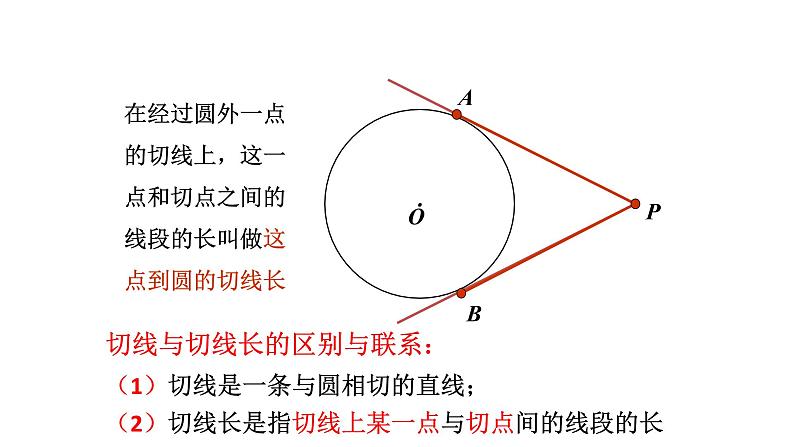 冀教版数学九年级下册 29.4.1 切线长定理【课件】07