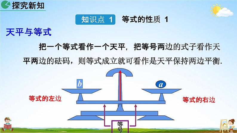 人教版七年级数学上册《3-1-2 等式的性质》教学课件PPT初一优秀公开课第4页