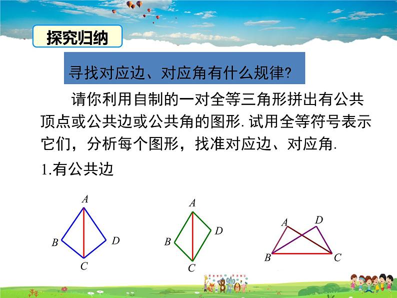 苏教版数学八年级上册  1.2全等三角形【课件】06