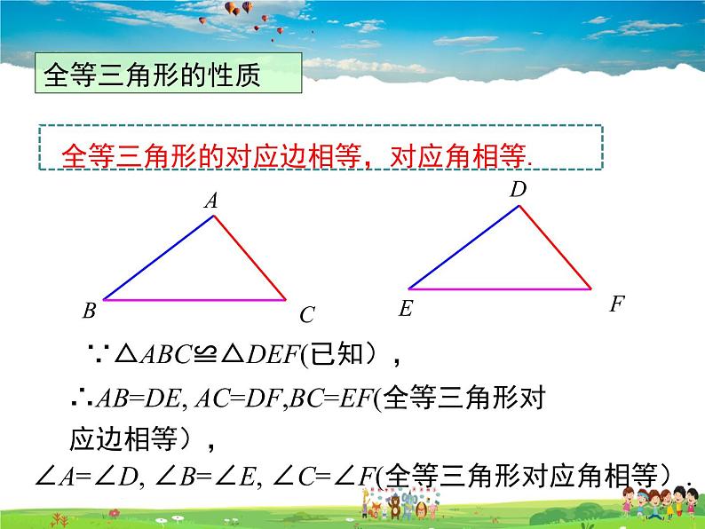 苏教版数学八年级上册  1.2全等三角形【课件】08