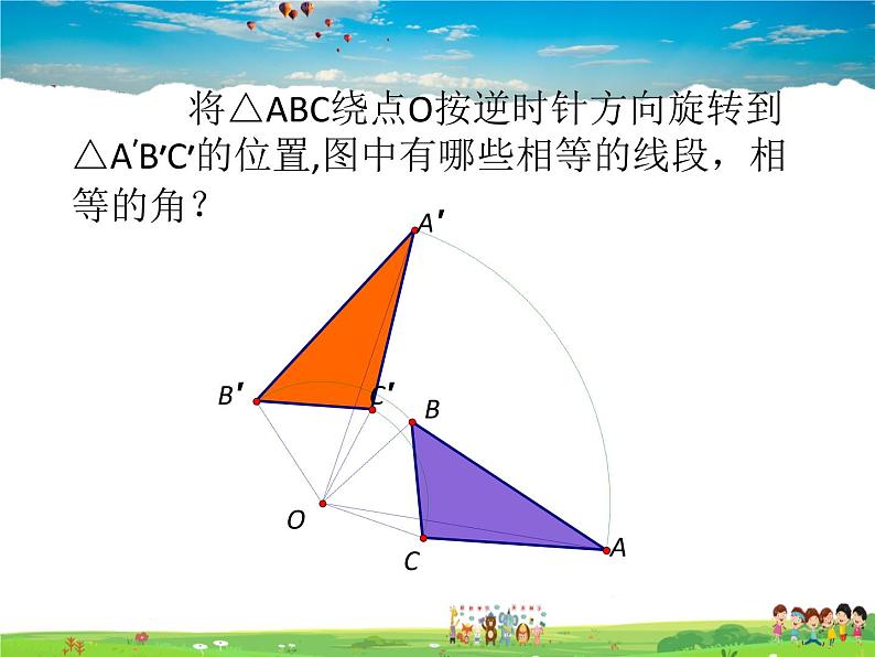 苏科版数学八年级下册  9.1  图形的旋转【课件】08