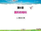 苏科版数学九年级下册  6.2黄金分割【课件】